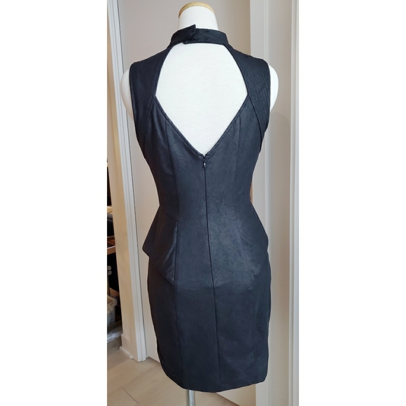 Guess | Crackled Faux Leather Dress - Picture 4 of 4